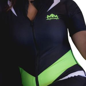 Combinaison de sport pour femmes, une pièce, extensible, ajustée, vêtements de sport actifs, entraînement, combinaison de sport - Product Image 3