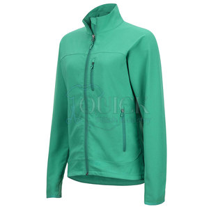 Nueva llegada de secado rápido para mujer Chaquetas Softshell transpirable ligero de nailon de punto ecológico - Product Image 5