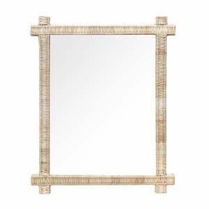 Espejo de Pared Decorativo de Ratán Festoneado de Alta Calidad para Decoración del Hogar, Espejos de Ratán Estilo Bohemio Vintage para Baño y Sala de Estar, Vietnam - Product Image 6