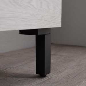 85cm Modern White Oak <b>Floor</b>-<b>Standing</b> Bathroom Cabinet with Ravenna <b>Mirror</b> and Lamp Luxury Bathroom Sets - Product Image 6