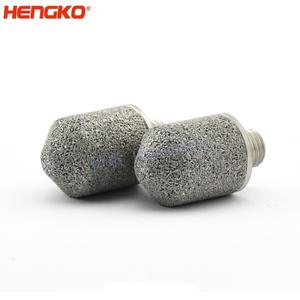 HENGKO OEM métal bioréacteur diffuseur à bulles fines fritté 316L poudre filtre carbonatation pierre Sparger pour hydroponique - Product Image 4