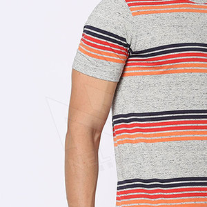 เสื้อยืดผู้ชายผ้าเนื้อนุ่มระบายอากาศได้ดีสำหรับฤดูร้อนสวมใส่สบายเสื้อไซส์ใหญ่พิเศษ - Product Image 4