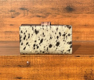 มาใหม่สไตล์ผมบนซ่อนสีน้ําตาล Toled ขนสัตว์หนังคลัทช์ผู้หญิงออกแบบกระเป๋าร้อนขาย Toled หนังกระเป๋าสตางค์ที่ไม่ซ้ํากัน - Product Image 5