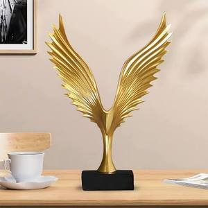 Estatua Decorativa de Diseño Clásico para el Hogar, Diseño Art Deco Clásico en Metal, Escultura Artesanal en Tamaños Personalizados - Product Image 3