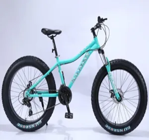 Bicicleta suspensão completa para pneu, 2023 barato, 4.0, suspensão completa, pneu largo de bicicleta para neve/pneu largo de 26 polegadas, mountain bike para homens