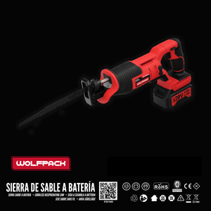 Sega a batteria 20 V con batteria da 4 Ah. Legno Tagliato 100 mm. Acciaio 6 mm. - Product Image 6