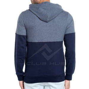 Offre Spéciale hommes hiver à capuche en gros conception personnalisée blanc respirant pull couleur unie 100% coton sweats à capuche - Product Image 1