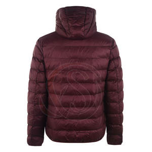 Veste matelassée unie personnalisée STYLEGRAM WEARS pour hommes, avec logo frontal, design bulle d'hiver, col montant, polyester/nylon – Vente en gros - Product Image 2