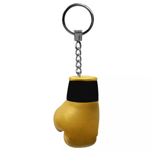 Mini llavero de guante de boxeo de alta calidad personalizado, llaveros deportivos de Metal 3D con llaveros en caja de Material de goma con impresión UV - Product Image 3