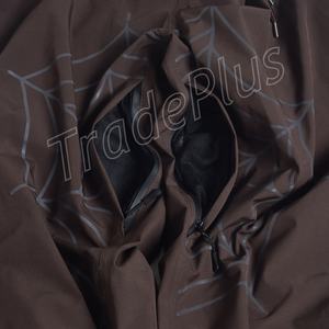 Ropa deportiva profesional de alta calidad 100% poliéster de gran tamaño holgado pierna recta suelta Multi bolsillo Cargo pantalones para hombres - Product Image 5