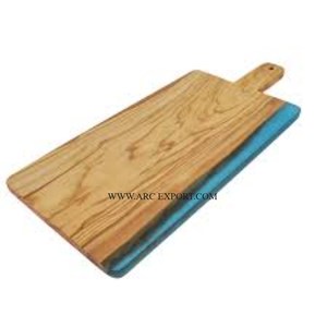 Nouveau style de planches à découper en bois écologique Planches à découper en époxy Articles de cuisine pour restaurants Bloc à découper pour fruits et légumes à vendre - Product Image 3