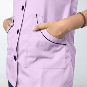 Personnalisable Femmes de Haute Qualité Soins Infirmiers Gommage Costumes Ensemble Toile Jogger Médical Gommage Tops Hôpital Uniformes Vente En Ligne - Product Image 3