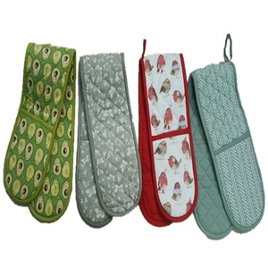 Vaibhav Overseas Custom Sublimation Heat-Resistant Cotton Oven Mitts and <b>Pot</b> <b>Holders</b> Sets Dotted Style Cook Mittens - Product Image 6