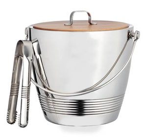 Cubo de champán de hielo de acero clásico Enfriador de vino y cerveza de acero inoxidable para hoteles y restaurantes - Product Image 6