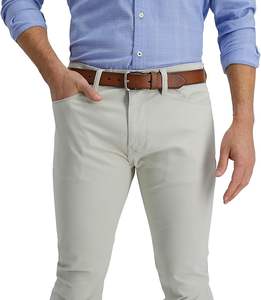 Elegantes cinturones de cuero de vaca para hombres Cuero genuino con hebilla de aleación de estilo formal Opciones de logotipo de personalización OEM para venta al por mayor - Product Image 5