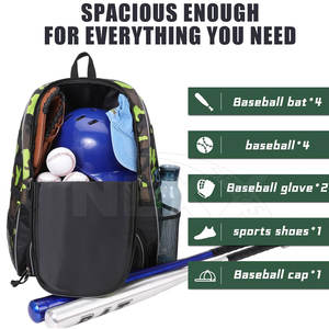Sacs de baseball légers de qualité supérieure Sacs de baseball de vente directe d'usine Sacs de baseball pliables - Product Image 4