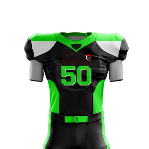 Uniformes de Fútbol Americano de Diseño OEM - Ligeros, Transpirables, 100% Poliéster, Personalizables, Tallas y Estilos Grandes - Product Image 2