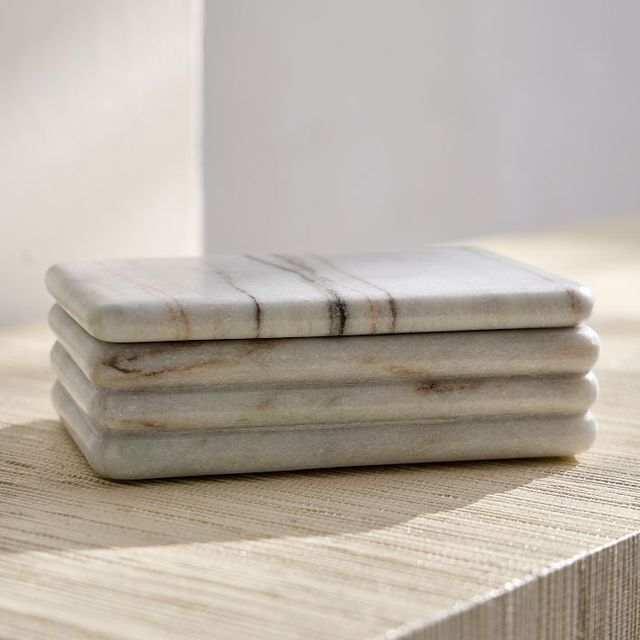 Premium Classic Decorative Marble Storage Box for Jewelry and Home Decor Safely Storing Small Essentials
