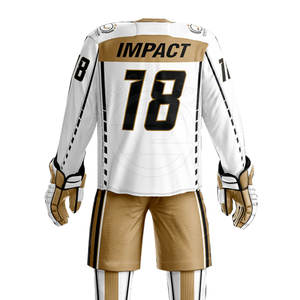 ชุดกีฬาโพลีเอสเตอร์พิมพ์ลายพิมพ์ซับลิเมชันสำหรับผู้ใหญ่เสื้อกีฬาน้ำแข็งสำหรับฤดูหนาว - Product Image 6