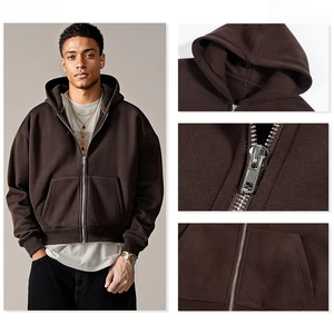 Ensemble de survêtement décontracté pour homme, automne-hiver, de haute qualité, pantalon à cordon de serrage, coupe régulière, taille plus, uni, sportif - Product Image 4