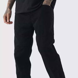 Pantalon de jogging cargo professionnel pour homme, respirant, écologique, avec taille élastique, tissu en velours côtelé, couleur personnalisée - Product Image 6