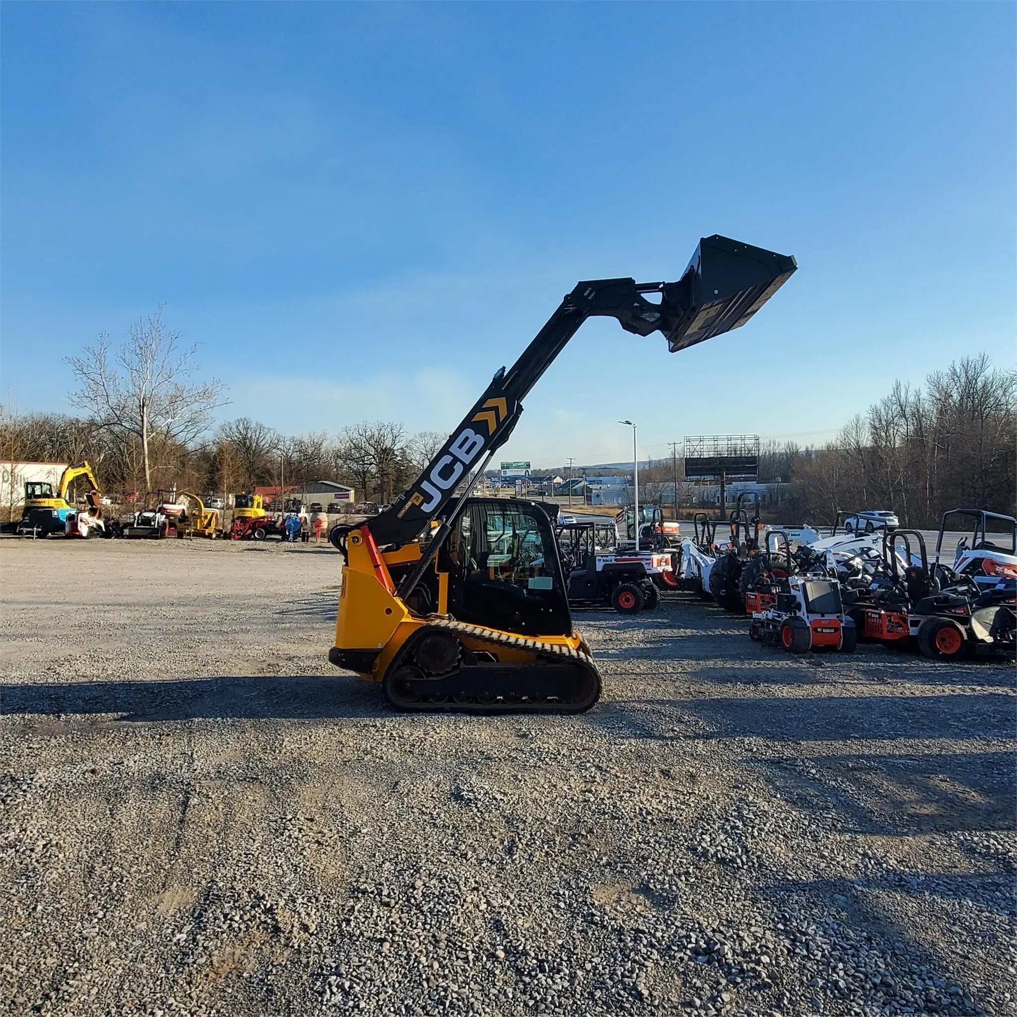 Mesin multifungsi mesin Skid Steer konstruksi baru 2022 JCB 3TS-8T teleskop JCB 3TS-8T Skid Steer