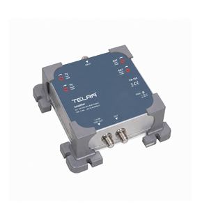 เครื่องขยายสัญญาณโทรทัศน์ดาวเทียม Telra 47-2150MHz กำลังขยาย 35dB แรงดันขาออก 120dBV ตัวเครื่องโลหะ - Product Image 3
