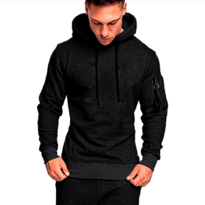 Chándal de nailon XXL de talla grande de alta calidad para hombre, logotipo personalizable, ropa deportiva de lana de invierno, transpirable, respetuoso con el medio ambiente, para correr - Product Image 1