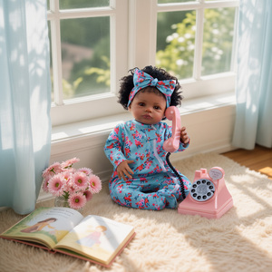 Babeside Großhandel Zeitlich Begrenzte Neugeborene Reborn-Babypuppe Mädchen Vollvinyl Stoff Realistische Lebensechte Puppe Spielzeug - Product Image 3