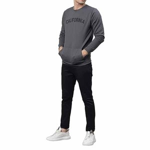 Nouveaux sweats Casual Winter Heavyweight Fleece 100% Cotton Plain Sweatshirts - Product Image 5