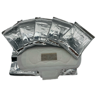 Envoltura de aluminio Servilleta sanitaria de calidad superior Núcleo de hierbas Almohadilla súper suave Almohadilla sanitaria de alta absorción para mujeres