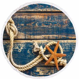 Serviette de plage en coton personnalisable 350 GSM imprimé numérique avec Style tropical pour Gym vacances été bain de soleil forme ovale 6 - Product Image 6