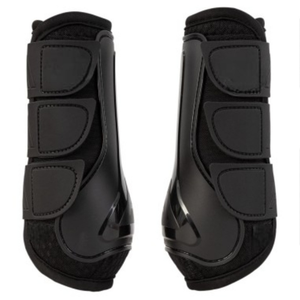 Bottes de protection pour chevaux de qualité supérieure, fabriquées sur mesure au Pakistan, rembourrage absorbant les chocs, soutien complet des tendons et des jarrets - Product Image 4
