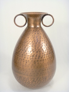 Metal <b>Copper</b> Hammered <b>Vase</b> - Product Image 2