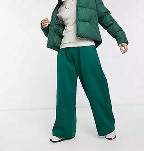 Ropa informal suelta, pantalones de chándal ligeros, pantalones holgados de cintura alta, de gran tamaño, 100% de algodón, Unisex, pierna ancha, a prueba de viento - Product Image 5