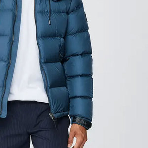 Veste matelassée pour hommes imprimée de logo personnalisé haut de gamme Style décontracté avec col montant pour l'hiver Option grande taille Prix bas! - Product Image 6