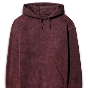 Sweat à capuche lavé au poids lourd style streetwear sweat à capuche lavé à l'acide basiques vintage, sweat à capuche lavé à l'acide en coton mélangé pour hommes - Product Image 5