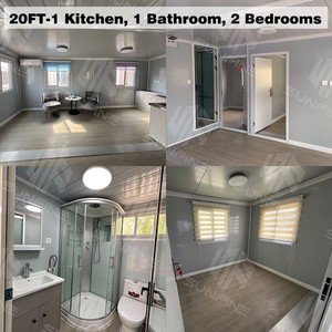 Đóng gói vận chuyển <span class=keywords><strong>Coffe</strong></span> cửa hàng container 2 tầng có thể tháo rời container nhà để bán - Product Image 3