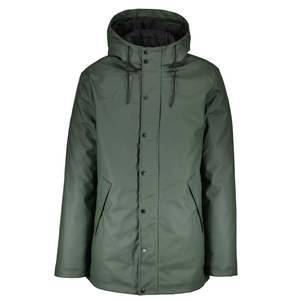 Veste de pluie à capuche pour homme, design OEM, vente en gros, résistante aux intempéries, chaude, softshell pour l'extérieur - Product Image 3