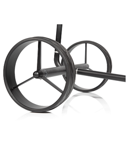 รถเข็นกอล์ฟไฟฟ้า JuCad Steel Travel Nero SV 3.0 รุ่นใหม่ ของแท้ - คุณภาพระดับอุตสาหกรรม รับประกัน 3 ปี พร้อมด้ามจับเหล็ก - Product Image 4