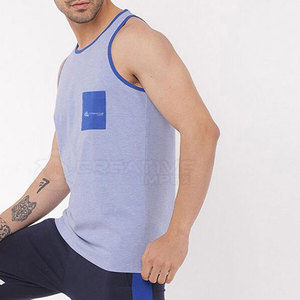 Custom Logo <b>Men</b> Tank Top Breathable Gym <b>Singlet</b> For Workout, Fitness, And Casual Summer Wear - Product Image 6