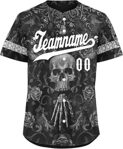 Factory Direct <b>Baseball</b> Jersey Durable Breathable Team Uniforms for <b>Baseball</b> Leagues & Events OEM/ODM - Product Image 6