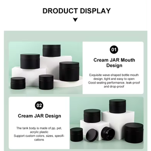 Frascos de plástico PET vacíos de alta calidad Pavico con tapa para cosméticos en crema, cuidado personal y envasado de alimentos, hechos en Vietnam - Product Image 4