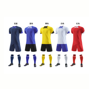 Venta al por mayor personalizado barato fútbol Jersey blanco y verde conjunto completo de fútbol uniforme - Product Image 2