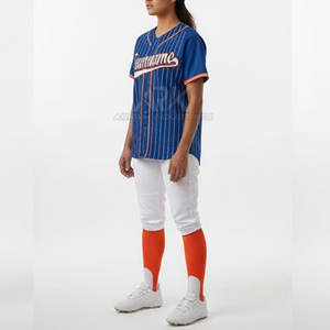 Ropa Deportiva Personalizada, Uniforme de Béisbol para Mujer, Uniforme de Equipo, Nuevo Uniforme de Béisbol para Mujer - Product Image 2