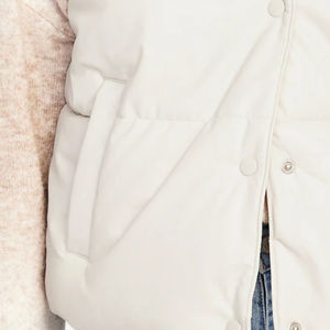 Sleeveless Puffer <b>Vest</b> Women Down Jacket Winter Warm Nylon Equestrian <b>Utility</b> Plus Size Custom Breathable Puffer <b>Vests</b> - Product Image 3