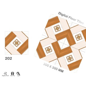 New Product Made in Turkey House Tiles 300x300mm Ceramic Digital Glaze Floor Tiles for Lobby - Product Image 4