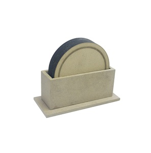 Sous-verres en MDF pour hôtel, pour boissons de bureau, tasse à thé, sous-verre en MDF fait à la main, finition haut de gamme pour un produit très vendu - Product Image 1