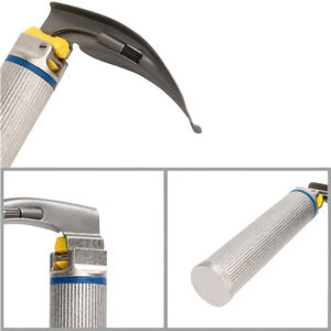 ชุดเครื่องมือตรวจกล่องเสียงแบบไฟเบอร์ออปติก KSM-FOL รุ่นขายดี ชุดตรวจกล่องเสียงสำหรับผู้ใหญ่รุ่นล่าสุด ระบบสแตนเลส ชุดอุปกรณ์ศัลยกรรมกระดูกแบบใช้มือ - Product Image 4