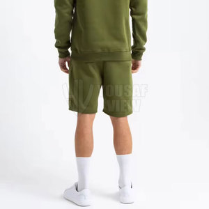 Latest Designed Men's Hoodies Short <b>Set</b> Fashionable Summer Casual Solid Pattern Plus Size Printed in Pakistan - Product Image 3